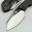 Custom Knife Factory Evo 3.0B DLC Handles w/ Rotten Design Regrind M390