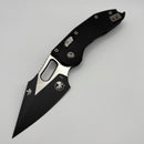 Pre-Owned Microtech Knives Manual Stitch RAM LOK Fluted Black Aluminum & Two Tone Black M390MK 169RL-1FL