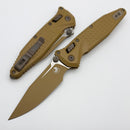 Microtech Socom Ram-Lok w/ RAL-8000 Cerakote Aluminum Frag Handles & S/E M390MK 160RL-1FRCRA-Z23