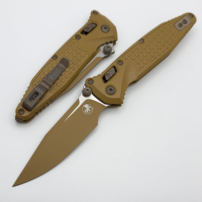 Microtech Socom Ram-Lok w/ RAL-8000 Cerakote Aluminum Frag Handles & S