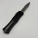 Pre-Owned Microtech Knives Mini Hera Apocalyptic Partial Serrated Double Edge M390MK w/ Black Handle 1702M-11AP