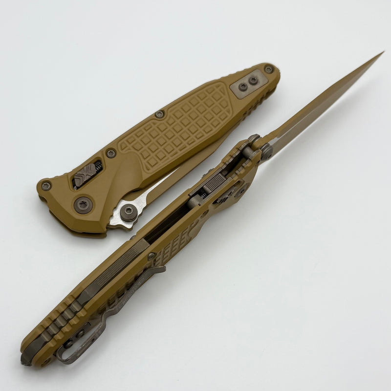 Microtech Socom Ram-Lok w/ RAL-8000 Cerakote Aluminum Frag Handles & S