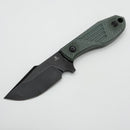 Tenable Knives Tiny Dancer w/ Green Micarta Handles & Blackwash D2 G014A6