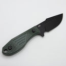 Tenable Knives Tiny Dancer w/ Green Micarta Handles & Blackwash D2 G014A6