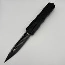 Pre-Owned Microtech Dirac Delta Double Edge Black Tactical Standard 227-3T
