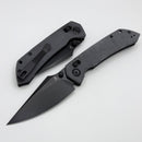 Tenable Knives Fenrir Black Micarta Handles & Blackwash Nitro-V T1034V3