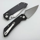Tenable Knives Fenrir Black Frag G-10 Handles & Stonewash Nitro-V T1034V7