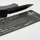 Marfione Custom Halo IV DLC Stainless Handle w/ DLC Diamondwash Clip Point M390MK