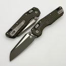 Microtech MSI RAM LOK Mini Frag Cerakote Magpul OD Green Aluminum Handles w/ M390MK 210M-1FRCMPOD-Z13