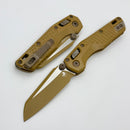 Microtech MSI RAM LOK Mini Frag Cerakote RAL-8000 Aluminum Handles w/ M390MK 210M-1FRCRA-Z23