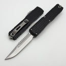Microtech Ultratech EX - ZBP Interceptor Stonewash w/ Natural Clear Milled Handle Signature Series 1117EX-10S