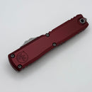 Microtech Ultratech Gen IV D/E Apocalyptic Standard w/ Merlot Handle 11224-10APMR
