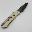 Pre-Owned Civivi Vision FG Ivory G-10 & Damascus C22036-DS1