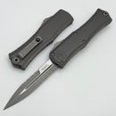 Microtech Knives Mini Hera Partial Serrated Apocalyptic Bayonet M390MK w/ Natural Clear Handle 1701M-11APNC