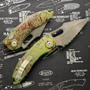 Microtech Borka Stitch Auto Full Serrated Outbreak 169-3OBS