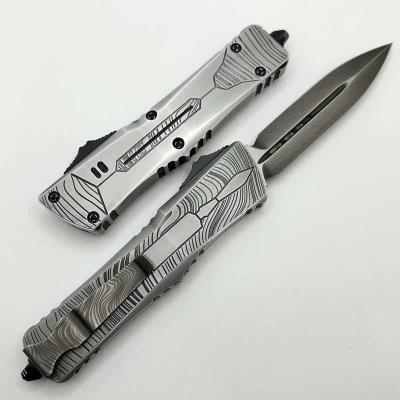 Microtech Combat Troodon D/E Lasered Beskar Standard 142-1MD