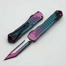 Heretic Knives Manticore S Frag Cel Shade Miami vice w/ Tanto Magnacut H023F-CS-MV
