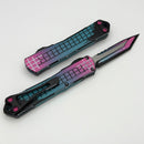 Heretic Knives Manticore S Frag Cel Shade Miami vice w/ Tanto Magnacut H023F-CS-MV