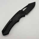 Pre-Owned Heretic Knives Pariah M/A Button Lock Black Aluminum Handles w/ Glow In The Dark Carbon Fiber & DLC MagnaCut H046-6A-GLO/CF
