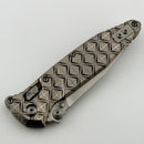 Marfione Select Microtech Socom Ram-Lok Titanium Slab Side Handles w/ Bronze Accents & Spear Point Stonewash M390MK 160RLS-10SMS2 (In House Modified)