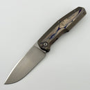 Custom Knife Factory FIF18 Tumbled Titanium Handles & M398 (In House Modified)