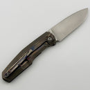 Custom Knife Factory FIF18 Tumbled Titanium Handles & M398 (In House Modified)