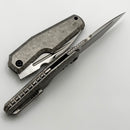 Custom Knife Factory GTK Elementak w/ Crystal Titanium Handles & M398