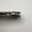 Pre Owned Custom Knife Factory Ablya w/ Bronze Titanium/Carbon Fiber/Zircuti & M390