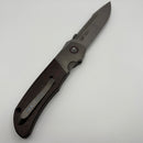 Blem Custom Knife Factory Eagle Rock w/ Red Carbon Fiber
