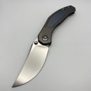 Pre-Owned Custom Knife Factory Blava Milled Titanium & CKF Wash M398
