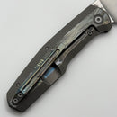 Custom Knife Factory FIF18 Tumbled Titanium Handles & M398 (In House Modified)