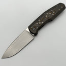 Custom Knife Factory FIF18 Tumbled Titanium Handles & M398 (In House Modified)