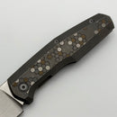 Custom Knife Factory FIF18 Tumbled Titanium Handles & M398 (In House Modified)