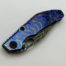 North Mountain Blade BBNM ZircuTi Handles w/ Vegas Forge Damascus Bowie