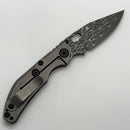 North Mountain Blade BBNM ZircuTi Handles w/ Vegas Forge Damascus Bowie