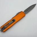 Microtech UTX-85 Gen IV w/ Orange Handle & Apocalyptic D/E M390MK 12324-10APOR