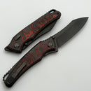 Hawk Designs Talon w/ Lava Flow Fat Carbon Overlay DLC Handles & DLC M390