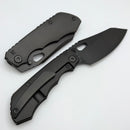 Custom Knife Factory & Rotten Design EVO 1.1 Matte DLC Ti Handles w/ M398