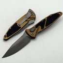 Microtech Socom Elite Auto Tan Handles w/ S/E Apocalyptic 160A-10APTA
