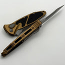 Microtech Socom Elite Auto Tan Handles w/ S/E Apocalyptic 160A-10APTA