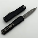 Microtech UTX-70 Gen IV w/ Black Handle & D/E Apocalyptic M390MK 11474-10AP