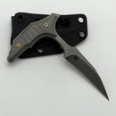 Microtech & Bastinelli Bee Marfione Select w/ Apocalyptic Handles & Bronze Hardware 218-10APMS1