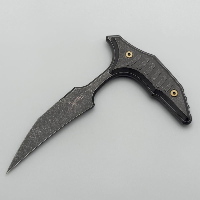 Microtech & Bastinelli Bee Marfione Select w/ Apocalyptic Handles & Br