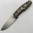 Custom Knife Factory FIF18 Tumbled Titanium Handles & M398 (In House Modified)