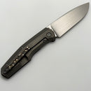 Custom Knife Factory FIF18 Tumbled Titanium Handles & M398 (In House Modified)