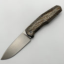 Custom Knife Factory FIF18 Tumbled Titanium Handles & M398 (In House Modified)