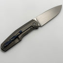 Custom Knife Factory FIF18 Tumbled Titanium Handles & M398 (In House Modified)