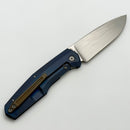 Custom Knife Factory FIF18 Tumbled Titanium Handles & M398 (In House Modified)