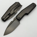 Custom Knife Factory GTK Elementak w/ DLC Titanium Handles & DLC M398