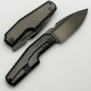 Custom Knife Factory GTK Elementak w/ DLC Titanium Handles & DLC M398